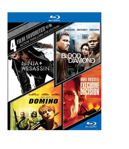 4 FILM FAVORITES: ACTION THRILLERS (4PC) / (BOX)-4 FILM FAVORITES: ACTION THRILLERS (4PC) / (BOX)