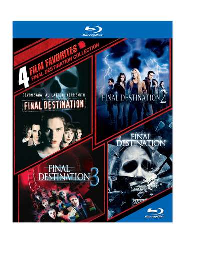 4 FILM FAVORITES: FINAL DESTINATION COLLECTION-4 FILM FAVORITES: FINAL DESTINATION COLLECTION