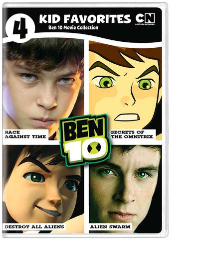 4 KID FAVORITES: BEN 10 MOVIES (4PC) / (BOX FULL)-4 KID FAVORITES: BEN 10 MOVIES (4PC) / (BOX FULL)