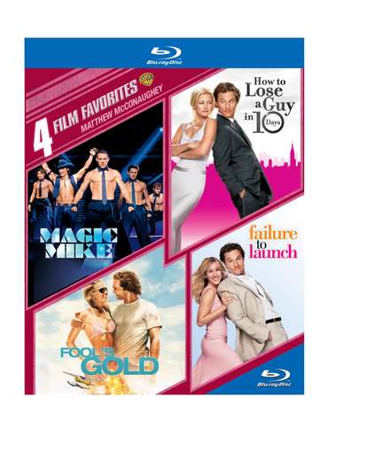 4 FILM FAVORITES: MATTHEW MCCONAUGHEY (4PC)-4 FILM FAVORITES: MATTHEW MCCONAUGHEY (4PC)