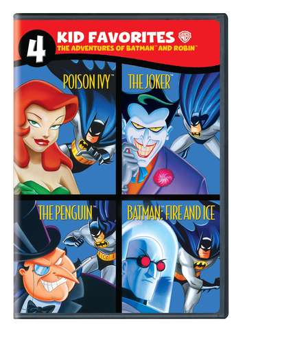 4 KID FAVORITES: ADVENTURES OF BATMAN & ROBIN-4 KID FAVORITES: ADVENTURES OF BATMAN & ROBIN