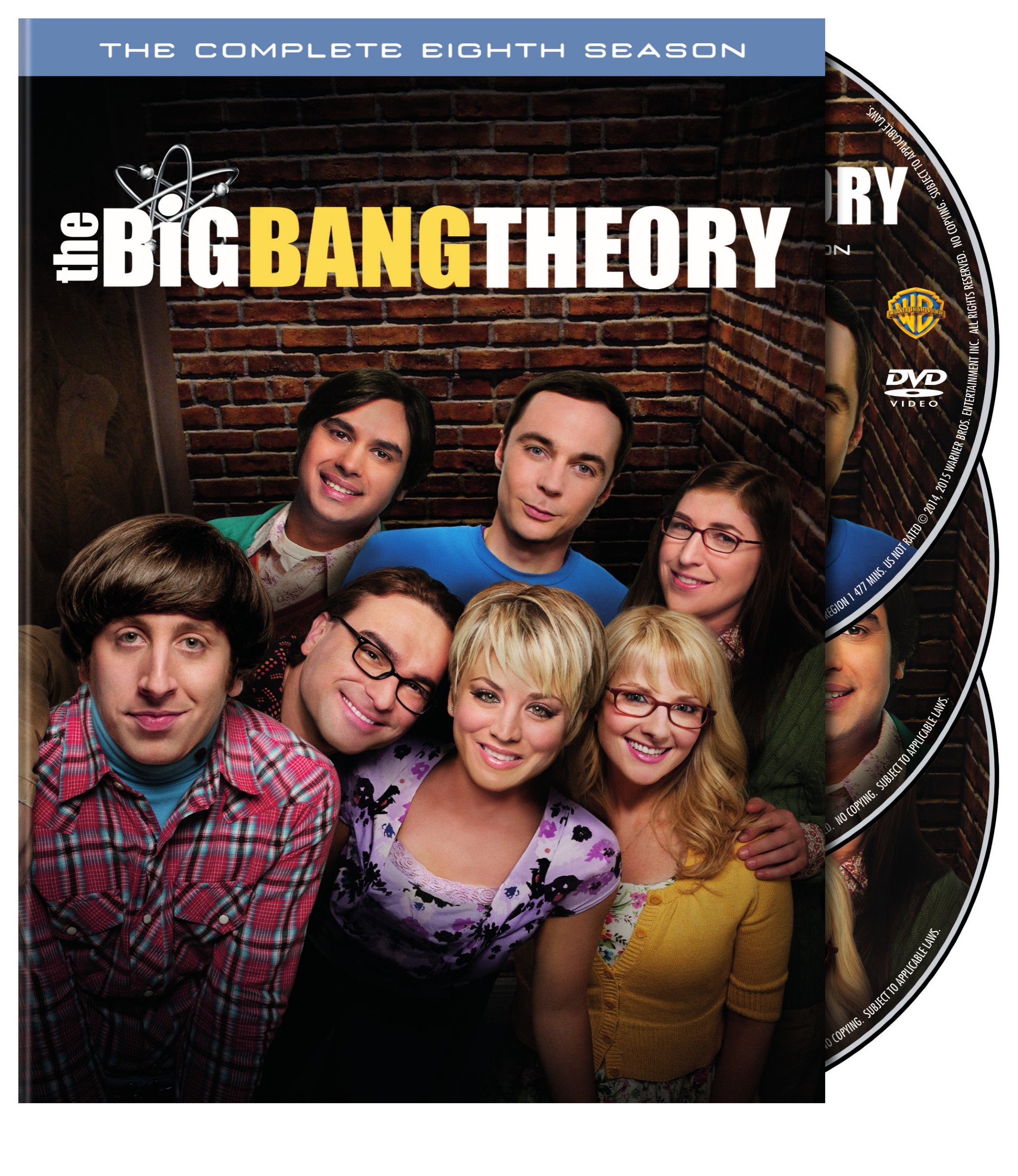 BIG BANG THEORY: THE COMPLETE EIGHTH SEASON (3PC)-BIG BANG THEORY: THE COMPLETE EIGHTH SEASON (3PC)