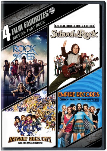4 FILM FAVORITES: MOVIES THAT ROCK (4PC) / (BO-4 FILM FAVORITES: MOVIES THAT ROCK (4PC) / (BO