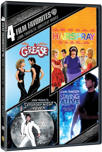 4 FILM FAVORITES: JOHN TRAVOLTA GREATEST MOVES-4 FILM FAVORITES: JOHN TRAVOLTA GREATEST MOVES