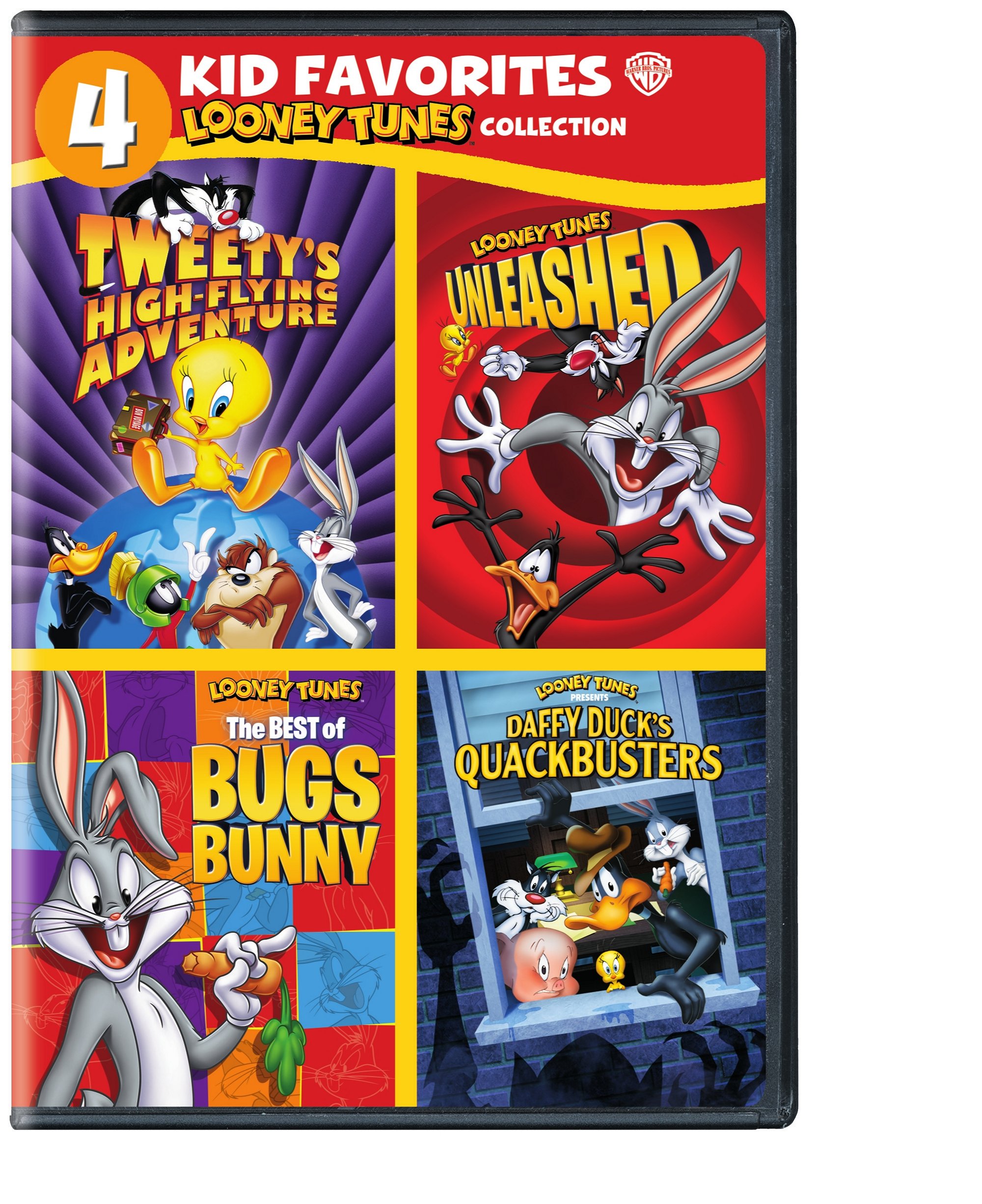 4 KIDS FAVORITES: LOONEY TUNES (4PC) / (BOX)-4 KIDS FAVORITES: LOONEY TUNES (4PC) / (BOX)