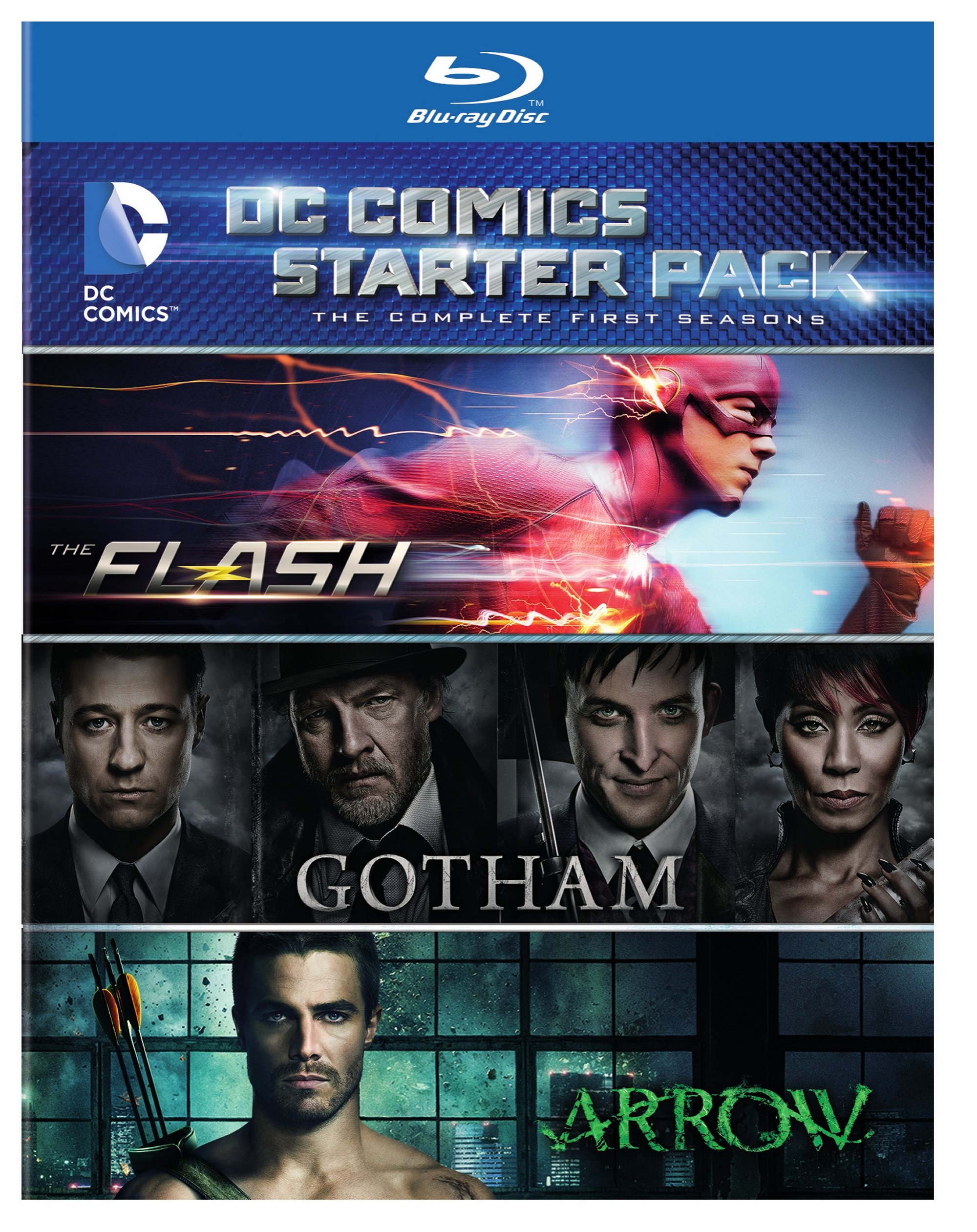 DC STARTER PACK (FLASH / ARROW / GOTHAM SE-DC STARTER PACK (FLASH / ARROW / GOTHAM SE