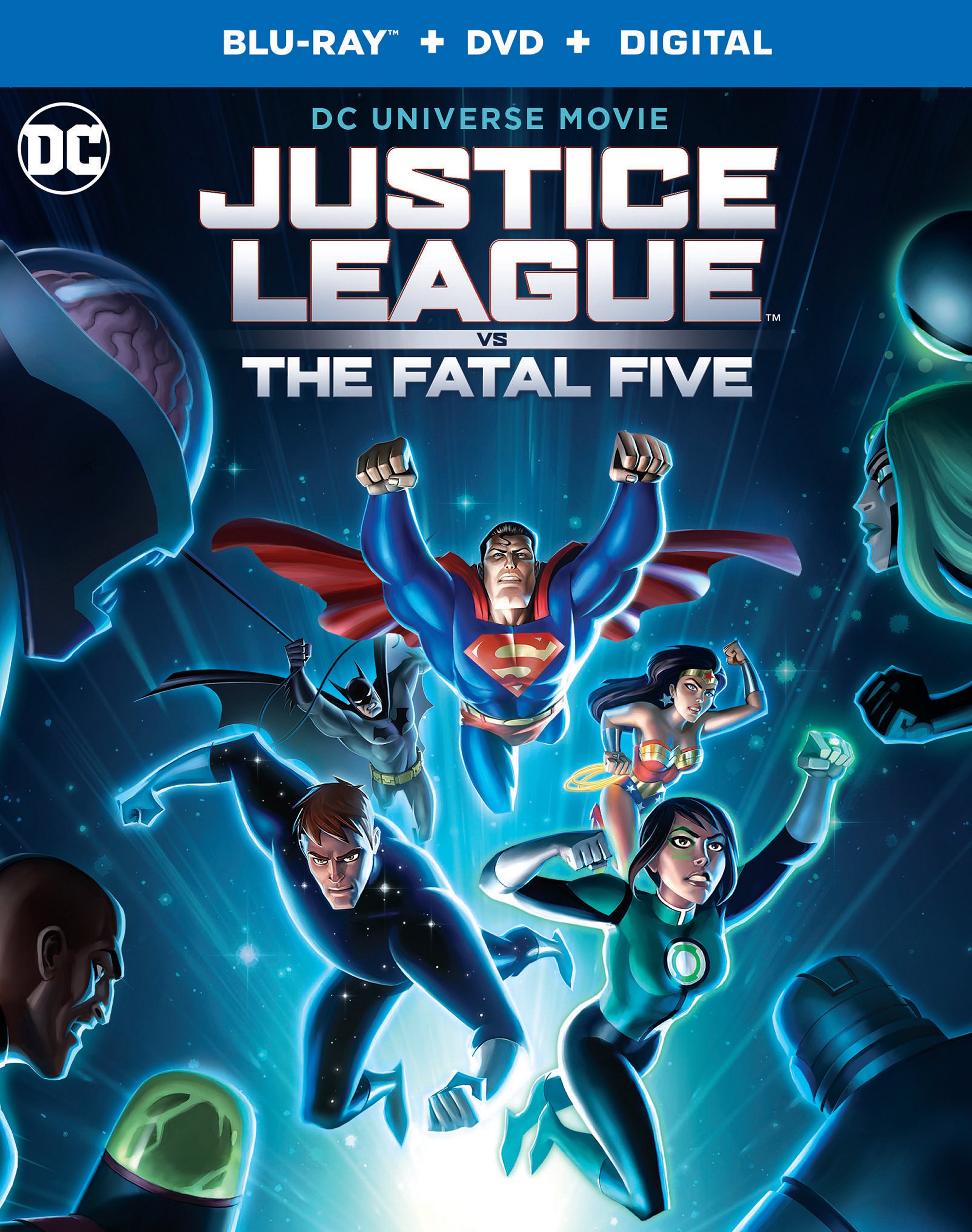 JUSTICE LEAGUE VS FATAL FIVE (2PC) / (2PK)-JUSTICE LEAGUE VS FATAL FIVE (2PC) / (2PK)