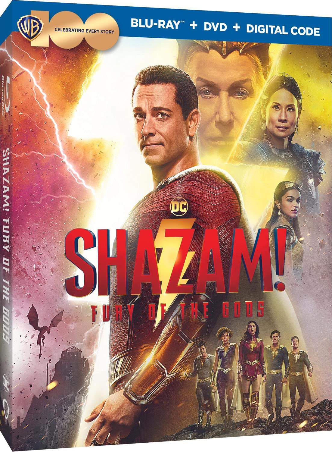 SHAZAM FURY OF THE GODS (2PC) (W / DVD)-SHAZAM FURY OF THE GODS (2PC) (W / DVD)