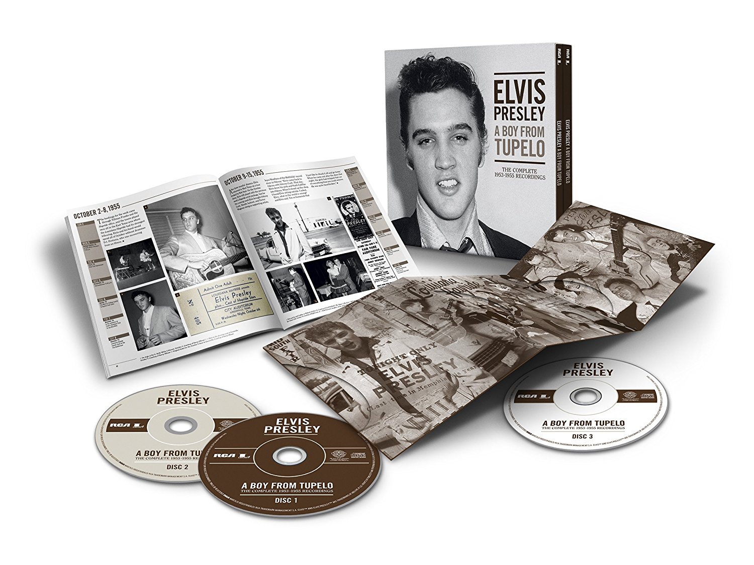 BOY FROM TUPELO: THE COMPLETE 1953-1955 RECORDINGS-ELVIS PRESLEY