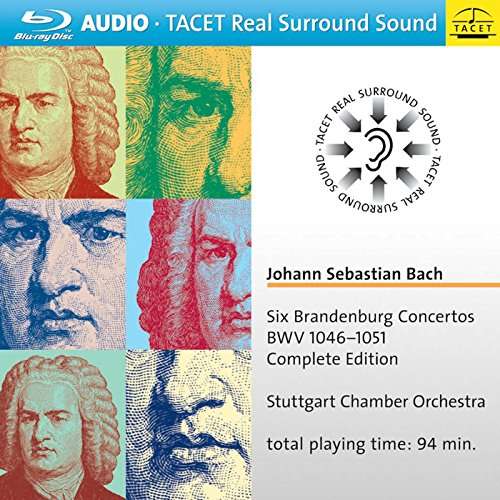 SIX BRANDENBURG CONS BWV 1046-1051 COMP EDITION-J.S. BACH / STUTTGART CHAMBER ORCH