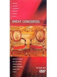 GREAT CONCERTOS (10 DVD SET)-ROSSINI / MOZART / SCHUBERT / BRAHMS / CHO
