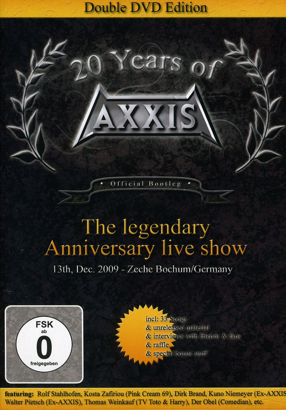 LEGENDARY ANNIVERSARY SHOW: OFFICIAL BOOTLEG-AXXIS