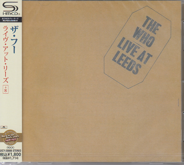LIVE AT LEEDS (SHM) (JPN)-WHO