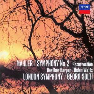 MAHLER: SYMPHONY 2 AUFERSTEHUNG (RMST) (JPN)-MAHLER / GEORG SOLTI