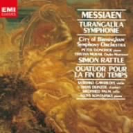 MESSIAEN : TURANGALILA SYMPHONIE (HDAD) (JPN)-SIMON RATTLE