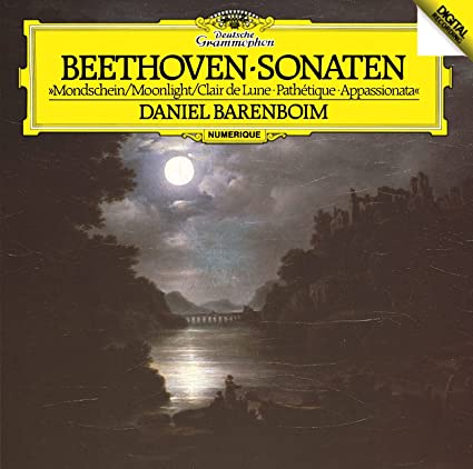 BEETHOVEN: PIANO SONATAS 8 MOONLIGHT (REIS) (SHM)-BEETHOVEN / DANIEL BARENBOIM