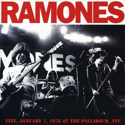 LIVE JANUARY 7 1978 AT THE PALLADIUM NYC (UK)-RAMONES