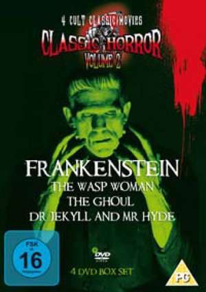 VOL. 2-CLASSIC HORROR-4 CULT CLASSIC MOVIES