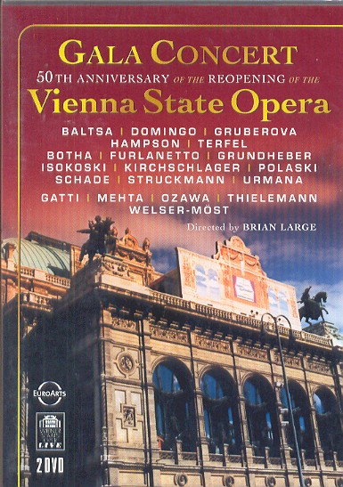 GALA CONCERT FROM THE VIENNA STATE OPERA-BALTSA / DOMINGO / GRUBEROVA / HAMPSON