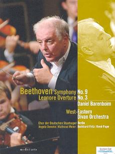 SYMPHONY NO 9 / LEONORE OVERTURE NO 3 (DIGIPACK)-BEETHOVEN / BARENBOIM / EASTERN DIVAN ORCHESTR