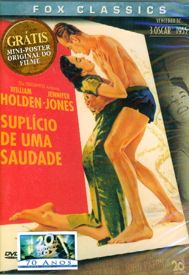 SUPLICIO DE UMA SAUDADE- LOVE IS A MANY-SPLENDORED-WILLIAM HOLDEN / JENNIFER JONES / TORIN THATCH