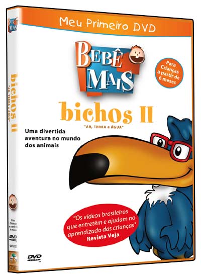 BEBE MAIS: BICHOS II - AR,TERRA E AGUA (DE 0 A 3-TERRA E AGUA BEBE MAIS: BICHOS II - AR