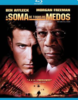 SOMA DE TODOS OS MEDOS - SUM OF ALL FEARS (2002)-BEN AFFLECK / MORGAN FREEMAN / LIEV SCHREIBER