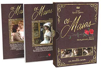 OS MAIAS (MINI SERIE) (2001) (BOX 4 DVDS)-ANA PAULA AROSIO / FABIO ASSUNCAO / SELTON MEL
