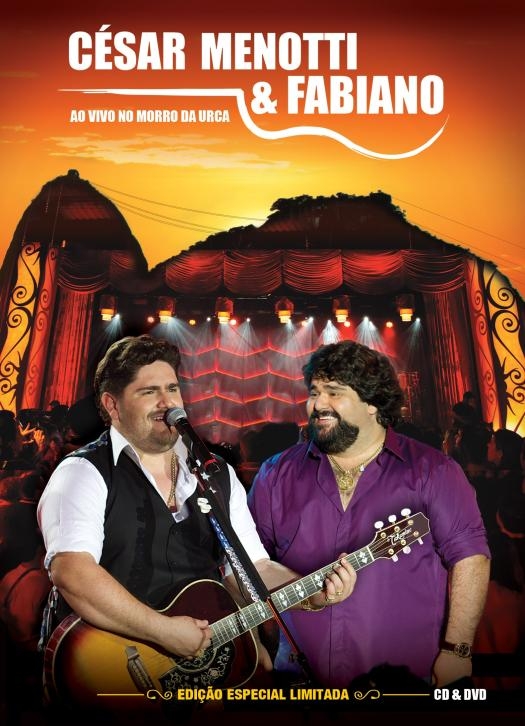 AO VIVO NO MORRO DA URGA (CD+DVD) (ED ESPECIAL)-CESAR MENOTTI & FABIANO