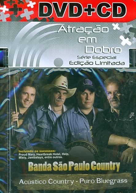 ACUSTICO COUNTRY - PURO BLUEGRASS (DVD + CD)-BANDA SAO PAULO COUNTRY