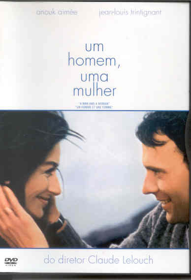 UM HOMEM UMA MULHER - MAN & A WOMAN (1966) (CLAUDE-ANOUK AIMEE / JEAN-LOUIS TRINTIGNANT