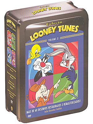 COLECAO LOONEY TUNES - VOLUME 2 (BOX 4 DVDS)-COLECAO LOONEY TUNES - VOLUME 2 (BOX 4 DVDS)