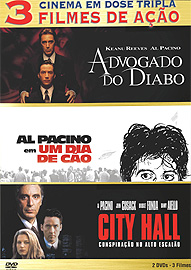 DEVIL S ADVOCATE / DOG DAY AFTERNOON / CITY HA-ADVOGADO DO DIABO / UM DIA DE CAO / CITY HALL