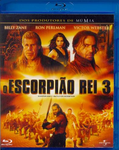ESCORPIAO REI 3 - SCORPION KING 3 (2012) (ROEL REI-BILLY ZANE / RON PERLMAN / VICTOR WEBSTER