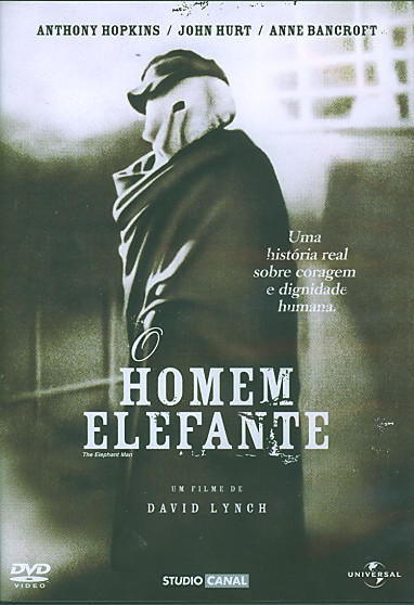 HOMEM ELEFANTE - ELEPHANT MAN (DAVID LYNCH) (1980)-ANTHONY HOPKINS / JOHN HURT / ANNE BANCROFT