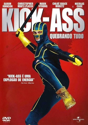 KICK-ASS: QUEBRANDO TUDO (2010)-AARON JOHNSON / MARK STRONG / NICOLAS CAGE