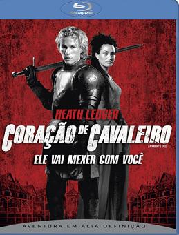 CORACAO DE CAVALEIRO - KNIGHT S TALE (BRIAN HELGEL-HEATH LEDGER / RUFUS SEWELL / PAUL BETTANY / 