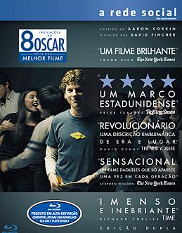 REDE SOCIAL - SOCIAL NETWORK (2PC) (2010) (DAVID F-JESSE EISENBERG / ANDREW GARFIELD / JUSTIN TIM