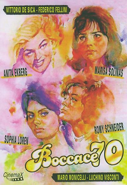 BOCCACCIO 70 (FELLINI / MONICELLI / VISCONTI -ANITA EKBERG / SOPHIA LOREN / ROMY SCHNEIDER