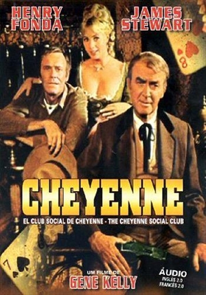 CHEYENNE SOCIAL CLUB (GENE KELLY) (1970)-HENRY FONDA / JAMES STEWART / SHIRLEY JONES