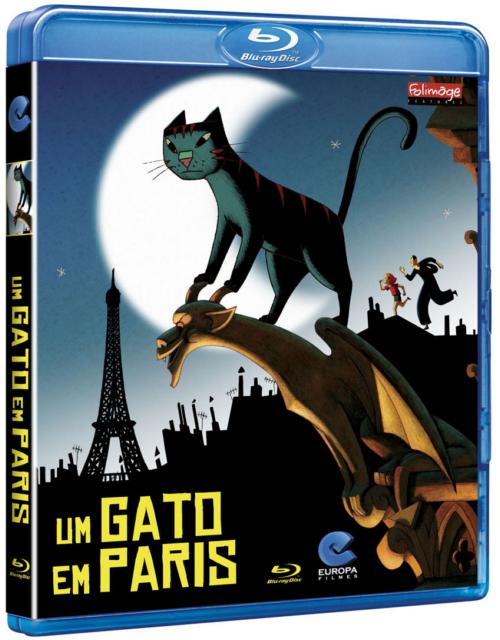 UM GATO EM PARIS - UNE VIE DE CHAT (2010)-DOMINIQUE BLANC / BERNADETTE LAFONT