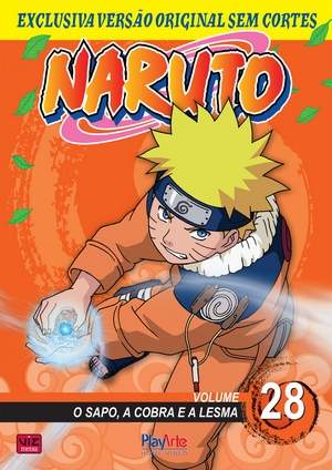 NARUTO VOL 28: O SAPO,A COBRA & A LESMA-A COBRA NARUTO VOL 28: O SAPO & A LESMA