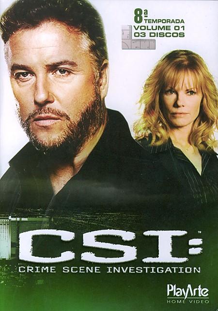 CSI: CRIME SCENE INVESTIGATION - 8 TEMP VOL 1 (3PC-WILLIAM PETERSEN / MARG HELGENBERGER / GEORGE 