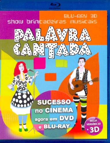 PALAVRA CANTADA (BLU RAY 3D)-DANIEL AYRES / ESTEVAO MARQUES / JULIA PITTIER