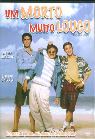 MORTO MUITO LOUCO - WEEKEND AT BERNIE S (1989)-ANDREW MCCARTHY / JONATHAN SILVERMAN / TERRY K