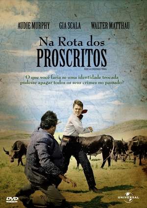 NA ROTA DOS PROSCRITOS - RIDE A CROOKED TRAIL (JES-AUDIE MURPHY / GIA SCALA / WALTER MATTHAU