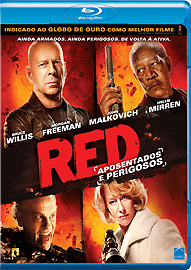 RED: APOSENTADOS & PERIGOSOS - RED (2010) (ROBERT-BRUCE WILLIS / MORGAN FREEMAN / JOHN MALKOVICH