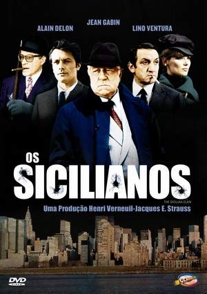 SICILIANOS - SICILIAN CLAN (HENRI VERNEUIL) (1969)-ALAN DELON / JEAN GABIN / LINO VENTURA / IRI