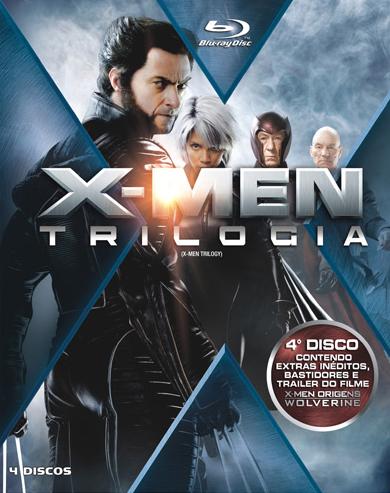 X-MEN TRILOGIA - X-MEN TRILOGY (4PC)-HUGH JACKMAN / PATRICK STEWART / IAN MCKELLEN
