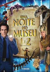 UMA NOITE NO MUSEU 1 & 2 - NIGHT AT THE MUSEUM 1 &-BEN STILLER / ROBIN WILLIAMS / HANK AZARIA / 